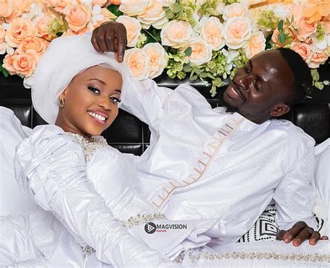 Sadio Mane 32 Celebrates With His Teenage Wife After She Graduates