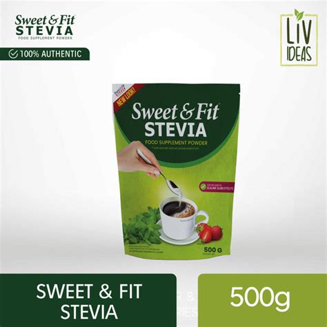 Sweet And Fit Stevia 500g Sugar Substitute Zero Calorie Sweetener