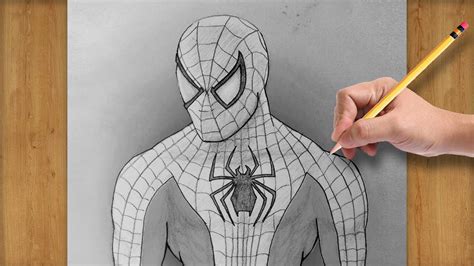 Easy Spiderman Drawing