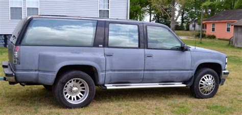 1993 Chevrolet Suburban 34 Ton Dually 4x4 Must See For Sale