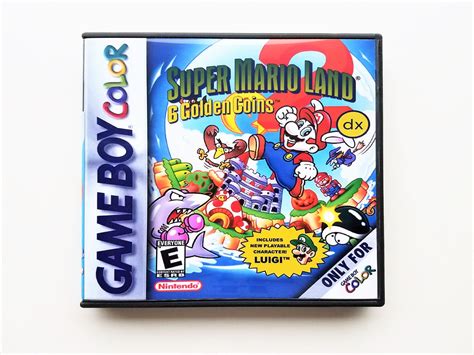 Super Mario Land 2 Dx Full Color Enhanced W New Features Retro