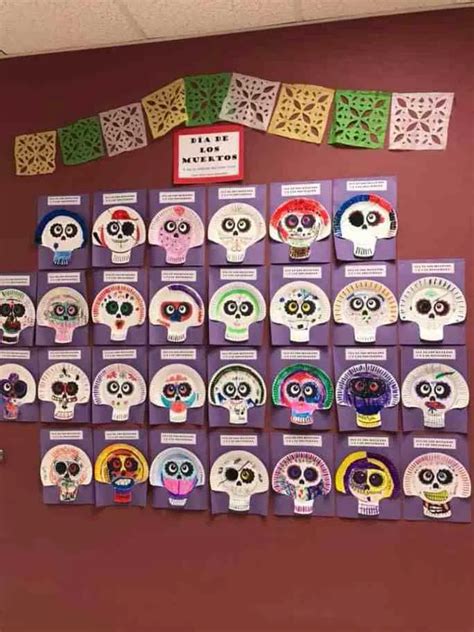 Día De Muertos Bulletin Boards And Displays Spanish Classroom Decor