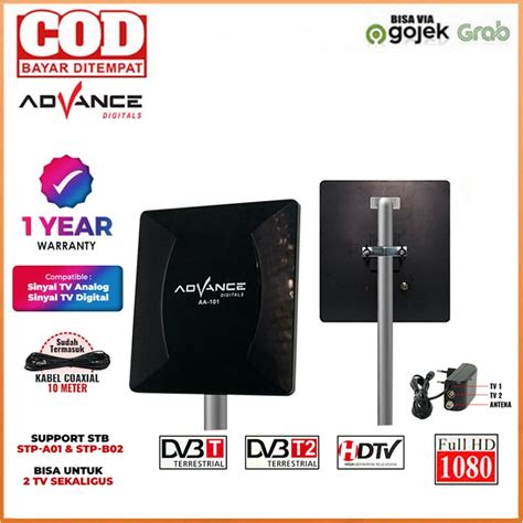 Jual Antena Tv Digital Indoor Outdoor Advance Aa Super Jernih