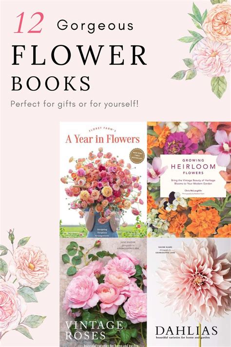 The Most Beautiful Books on Flowers | Flower lover, Flower farm ...