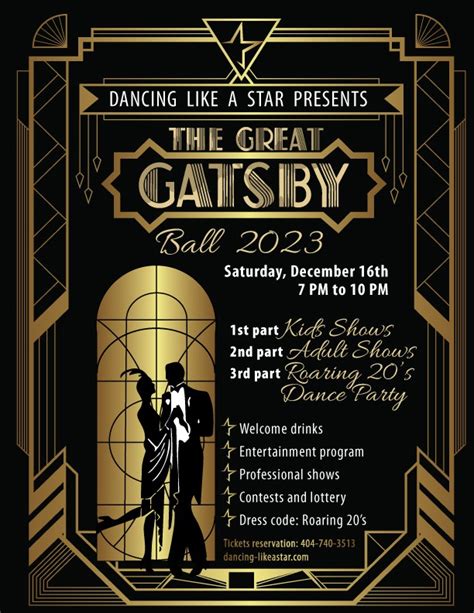 THE GREAT GATSBY BALL 2023 Dancing Like A Star