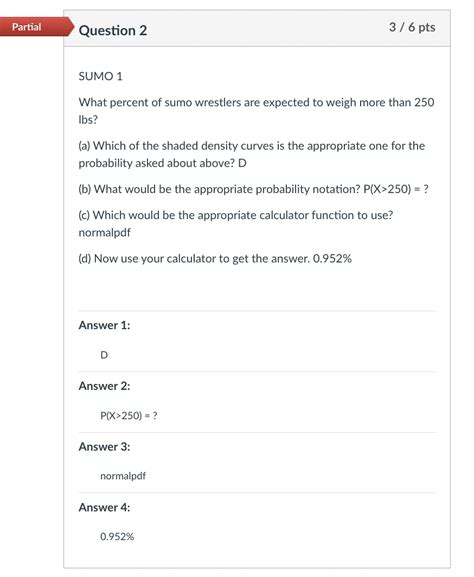 Solved Use The Information Below To Answer The Sumo Chegg