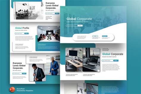 Global Corporate - PowerPoint Template Graphic by alonkelakon ...