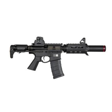 M Brss Pdw Lt Red Metal Blowback Bolt Airsoft Phenix Airsoft