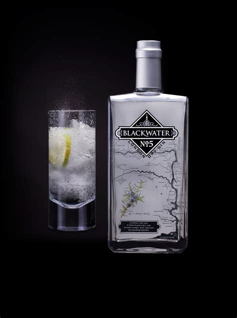 Blackwater Gin Product Photography By White Cloud Photographic White Cloud Photographic