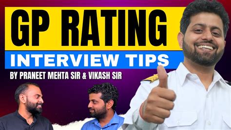 GP Rating Interview Questions And Answers TS Rahaman Nusi Goa Great