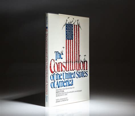 The Constitution Of The United States Of America Inscribed And