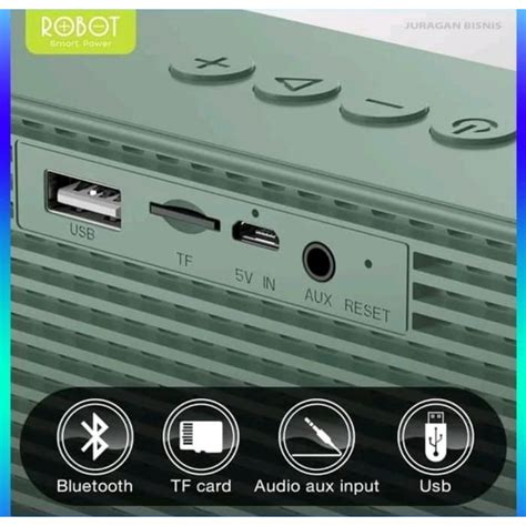 Jual ROBOT Speaker Bluetooth RB420 BRIO Bluetooth 5 0 Versi Terbaru