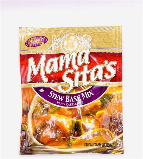 Mama Sitas Stew Base Mix 50g Seattle Manila Oriental Store