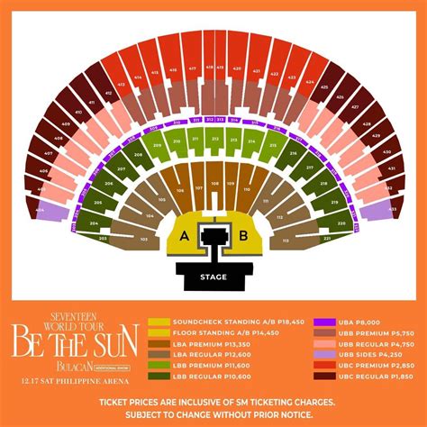 SEVENTEEN Be The Sun In Bulacan Lowerbox A Premium Tickets Vouchers