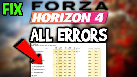 Forza Horizon How To Fix All Errors Complete Tutorial Youtube