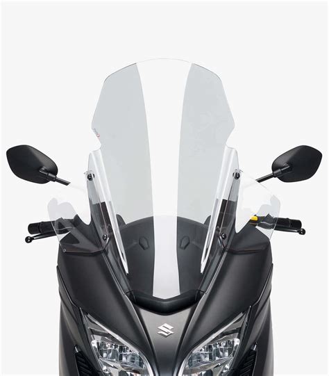 Suzuki Burgman 400 2017 Puig V Tech Line Touring Transparent Windshield