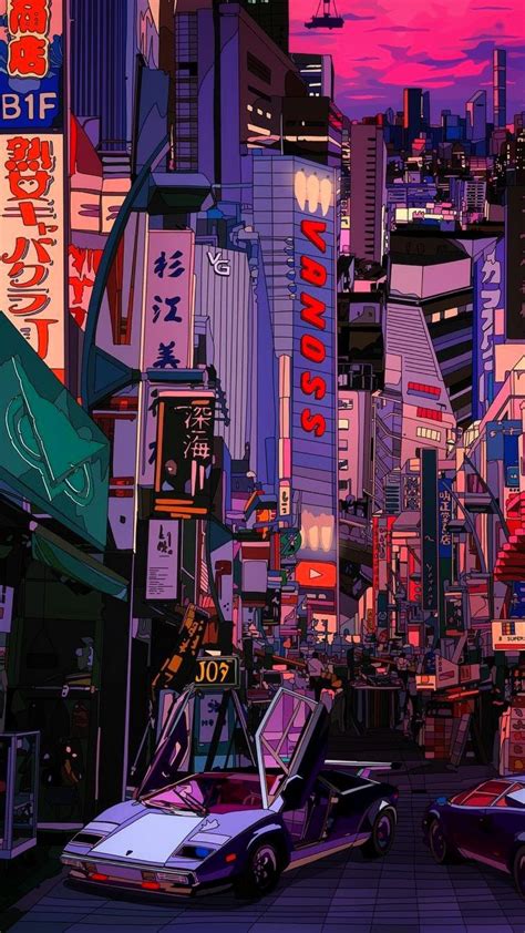 Anime Wallpaper Tokyo City Scenery