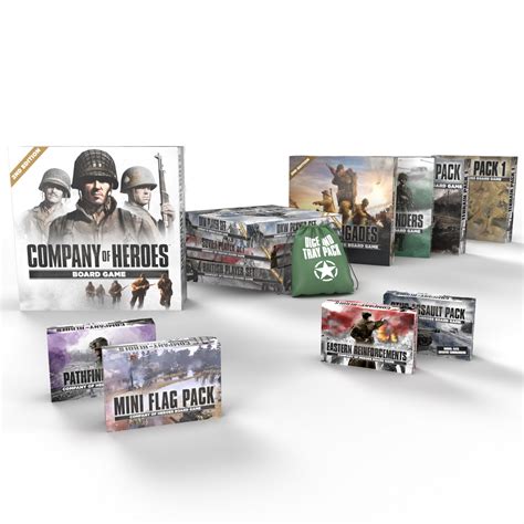 2nd Edition Company Of Heroes Board Game By Bad Crow Games All