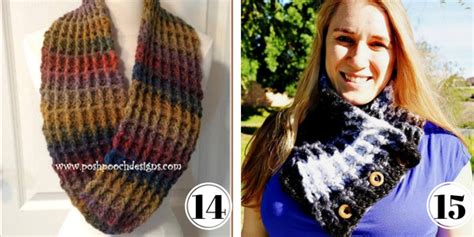 Sale Crochet Waffle Stitch Cowl In Stock