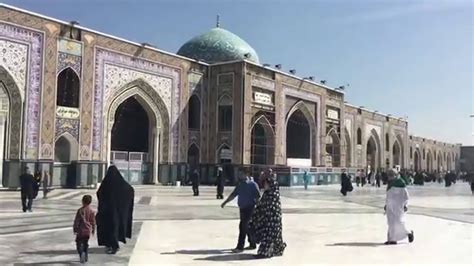 Walkaround In Shrine Imam Reza Mashad Iran مشهد ‏حرم امام رضا Youtube