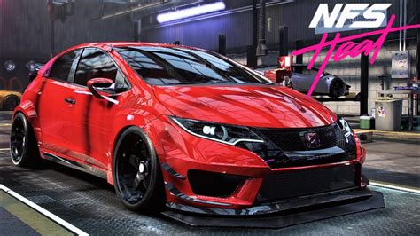 Modif Honda Civic Type R 2015 Speed Test Need For Speed Heat YouTube