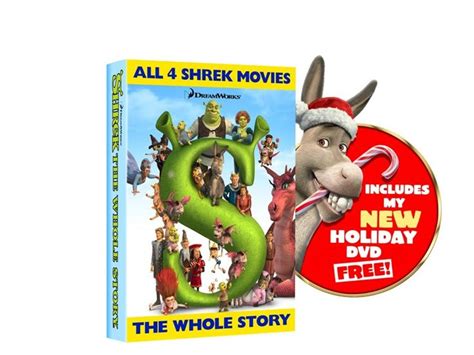 Shrek The Whole Story Boxed Set Dvd