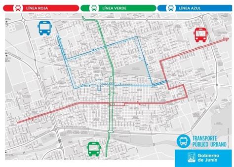 Dieron a conocer los recorridos y las paradas del transporte público