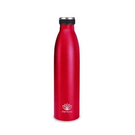 Red Bottle 750ml Drinkware Onetropic Bottles Onetropic