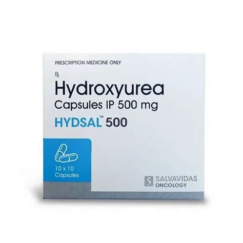 Hydroxyurea Capsules Ip 500 Mg Hydsal 500mg Capsules At Best Price In Surat