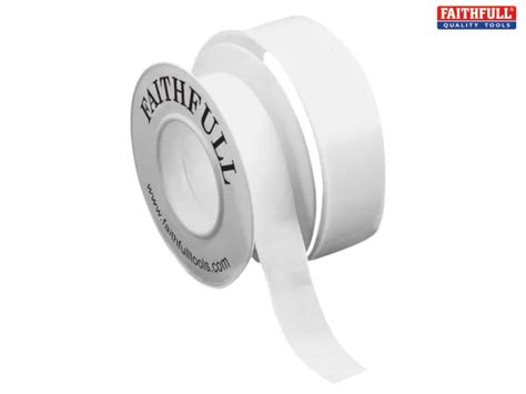 Ptfe Tape 12mm X 12 Metre Pack Of 10 Faithfull Tools — Sbt Ltd