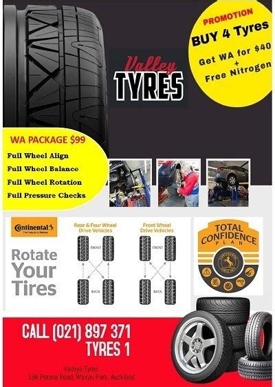 Poster 3 Valley Tyres Wheels Automotive NorthShore