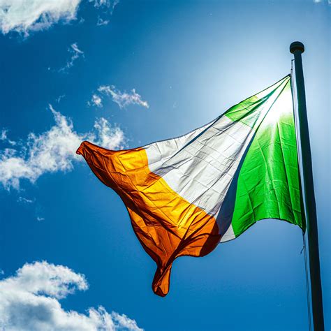 irish tricolour flag 7