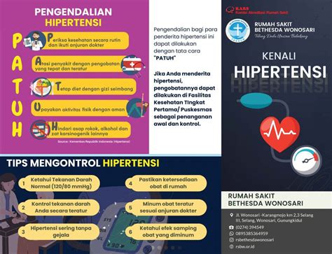 Pengendalian Hipertensi Rumah Sakit Bethesda Wonosari