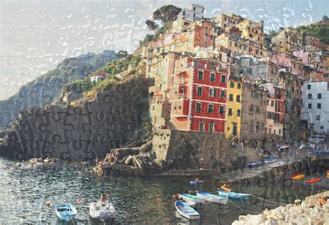 Riomaggiore Cinque Terre Italy Puzzle Winily Shop