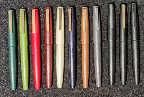 Jinhao 80, All the colors (so far......) : r/fountainpens