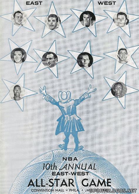 1960 NBA All-Star Game Program | Chris Creamer's SportsLogos.Net News and Blog : New Logos and ...