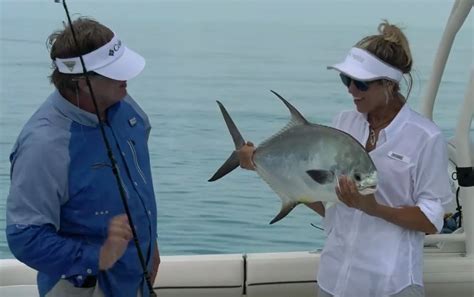 George Poveromo Takes Bri Andrassy Fishing In Key West Video