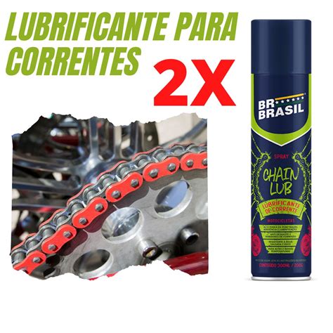 Kit Chain Lub Lubrificante De Corrente De Moto Br Brasil