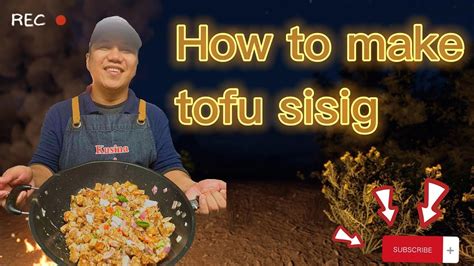 How To Make Tofu Sisig Napakadali Gawin Kaya Subukan Na Masarap