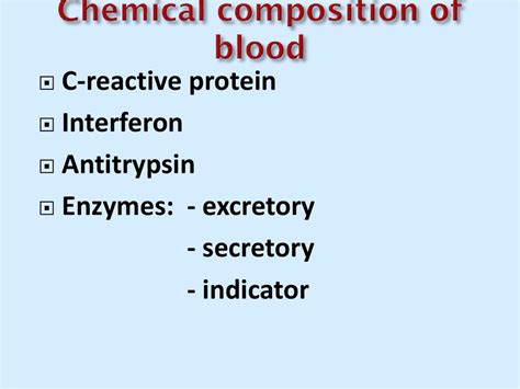 Blood Biochemistry Online Presentation