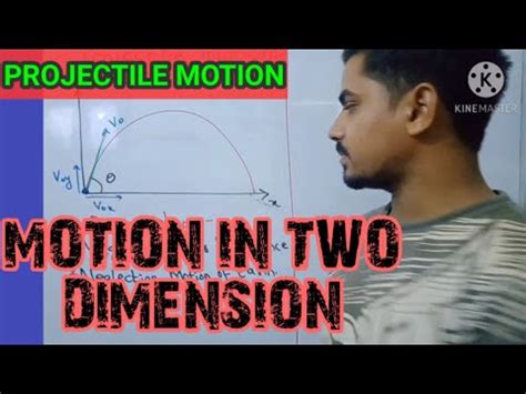 Chapter Motion In Two Dimension Projectile Motion Youtube