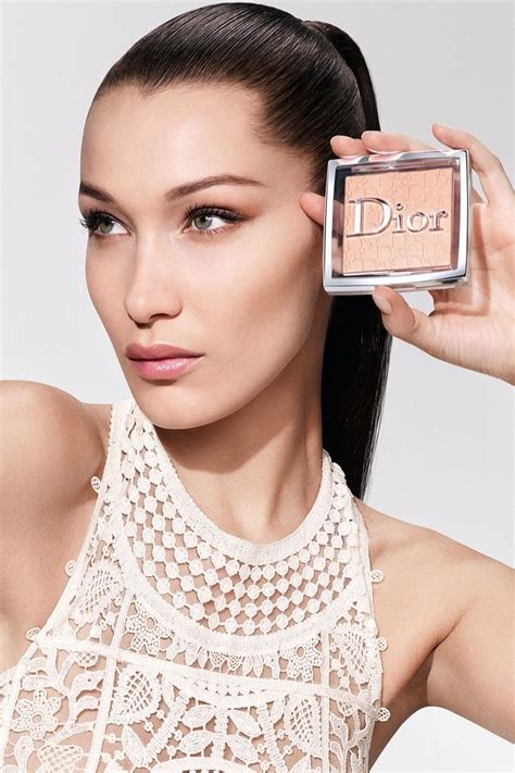 Bella He Ruth Imari Get Their Closeups In Dior Backstage Makeup Ads Dior Beauty Campaign