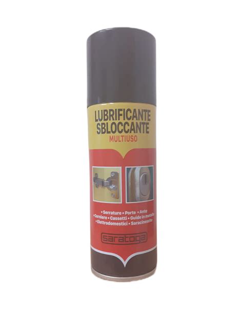 Spray Saratoga Lubrificante Sbloccante Multiuso