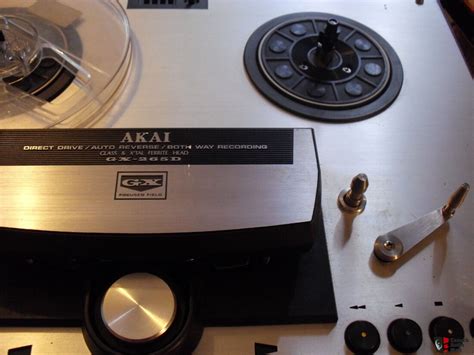 Akai Reel To Reel Tape Recorder Player Vintage Deck Model GX 265D 6