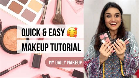 Quick And Easy Everyday Makeup Tutorial For Beginners Glam Makeup