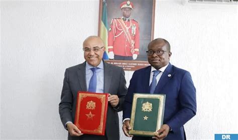 Signature D Un Protocole D Accord Entre Le Maroc Et Le Gabon Pour