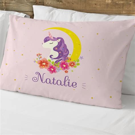 Personalized Unicorn Pillowcase GiftsForYouNow