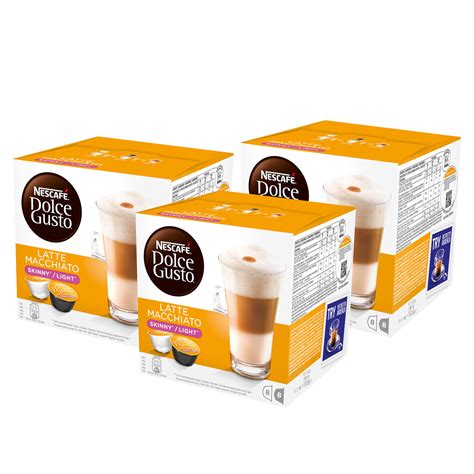 Nescafé Dolce Gusto Skinny Latte Macchiato Coffee Pods 24 Servings