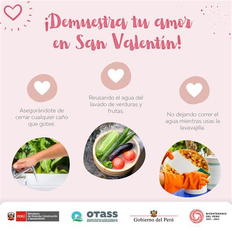 Otass on Twitter Cuidar el agua potable en SanValentín es un