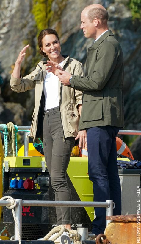 Kate Middleton Goes Casual Chic For Seaweed Farm Tour In Wales